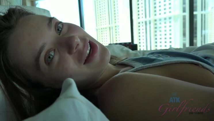 Lana Rhoades covered in cum - POV facial