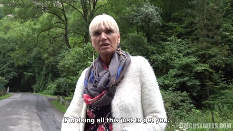 Big Tits Czech Streets Blonde Girl