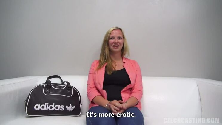 Racy Marie Big Tits European Casting