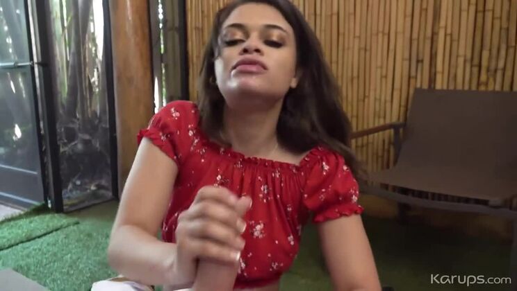 Hot Latina Destiny Cruz Handjob Amateur POV