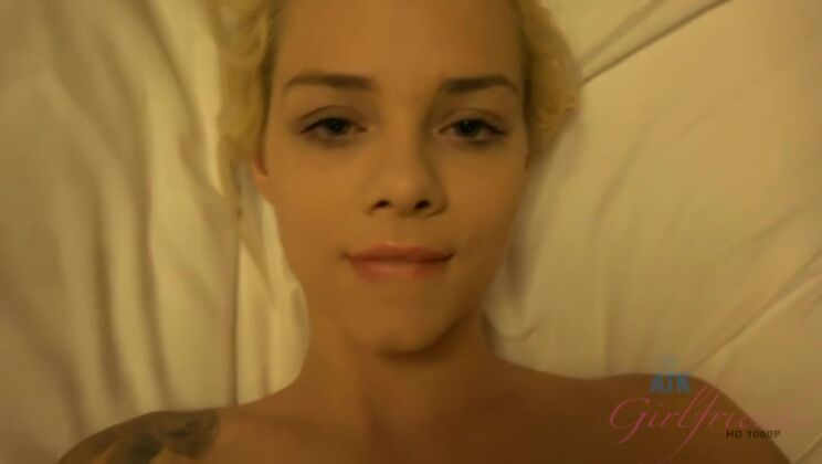 Blonde Pornstar Elsa Jean's POV Handjob and Cum