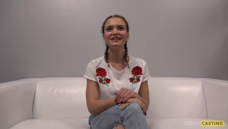 Big Tits Czech European Casting