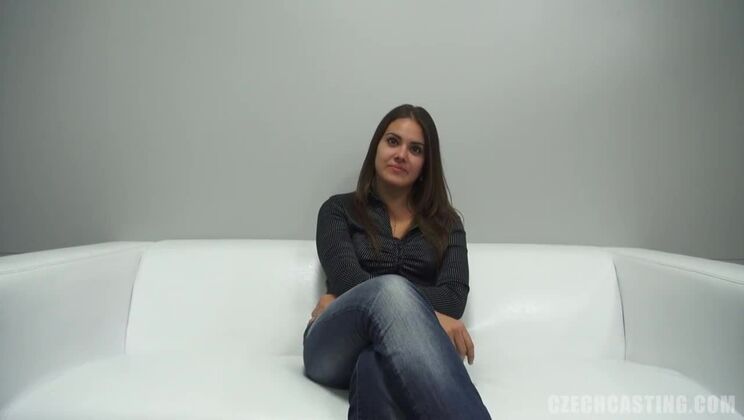 Brunette POV Casting in Czech Republic