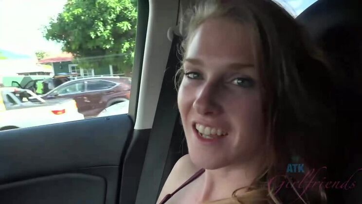 Outdoor Escapade with Amateur Ashley Lane!