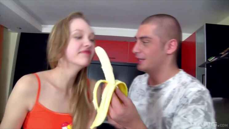 Sylvia O's Handjob and Pounding in Cute Socks
