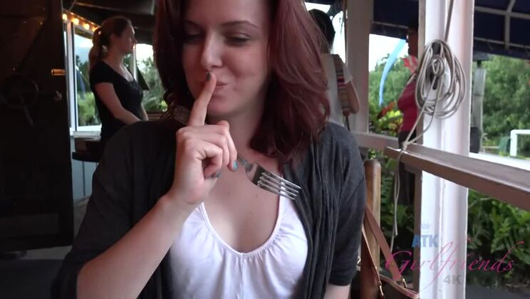Amateur Redhead Emma Evins Sex Toy Play