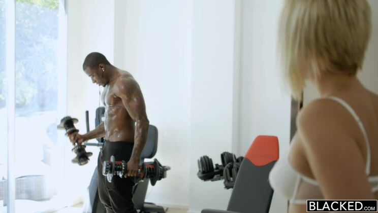 Blonde Babe Kate England Cheats with Black Stud