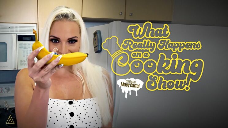 MILF Macy Cartel's Cooking Show Turns Naughty