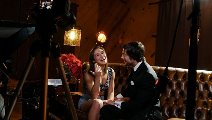 Abella Danger: Brunette Actress at Work