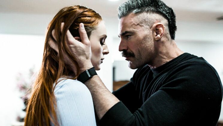 Redhead Teenager's Blowjob and Cumshot