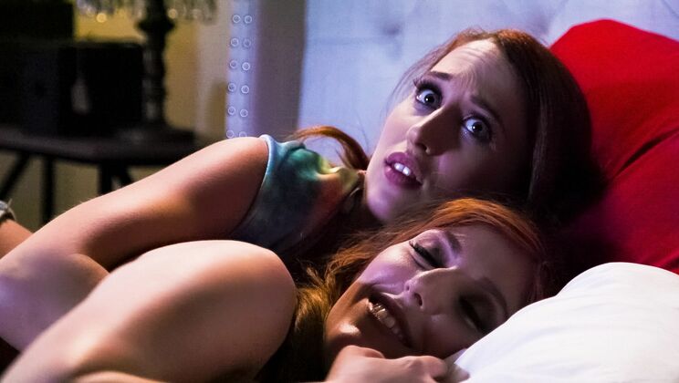 Redhead Stepmom's Lesbian College Girl Fun