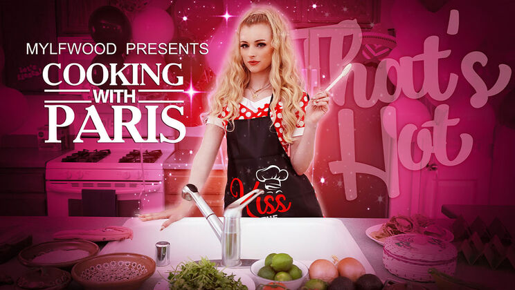 Kitchen Fuck - Paris the Horny MILF Takes Two Cocks