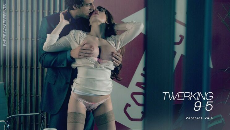 European Beauty Veronica Vain in 9-5 Seduction