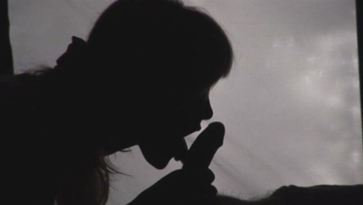 Sasha Gives a Secret Blowjob