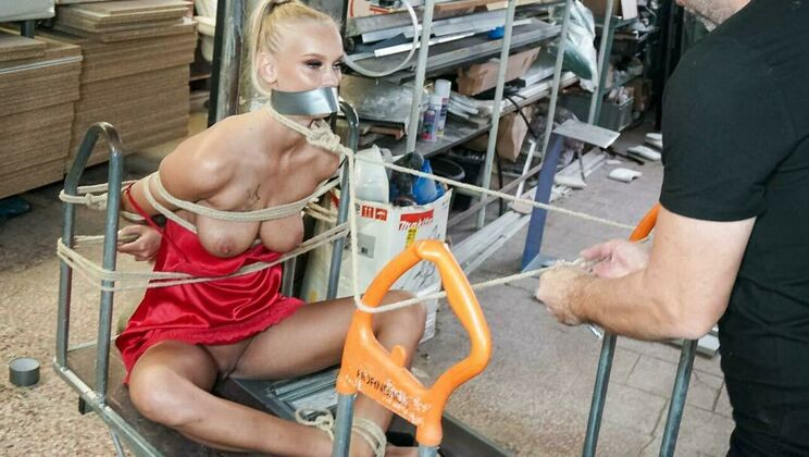Ariela's BDSM Adventure in Shaved Pussy