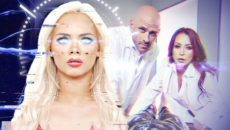 Petite Redhead and Blonde in Cowgirl and Reverse Cowgirl