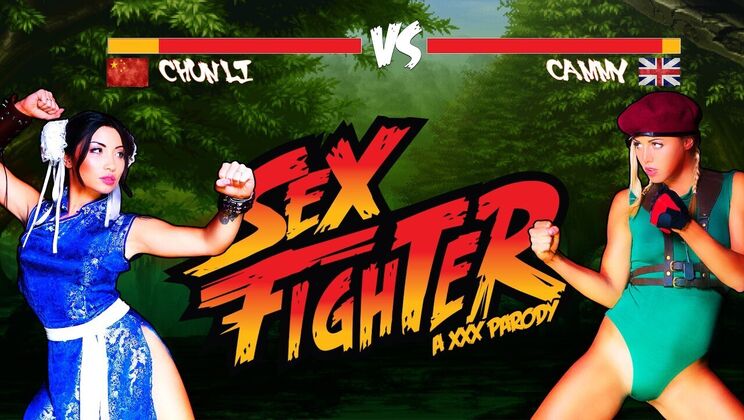 Lesbian Fight: Chun Li Takes on Cammy