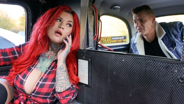 Busty Driver's Thrilling Ride