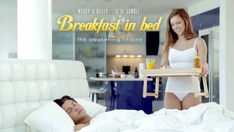 Redhead Maddy's Breakfast Surprise