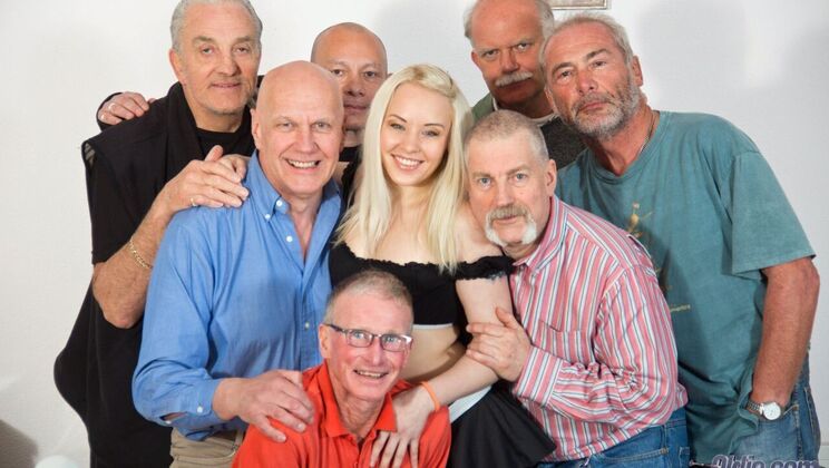 Ball Licking and Deepthroat Gangbang