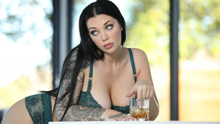 Titty Fuck with Brunette Melina Mason
