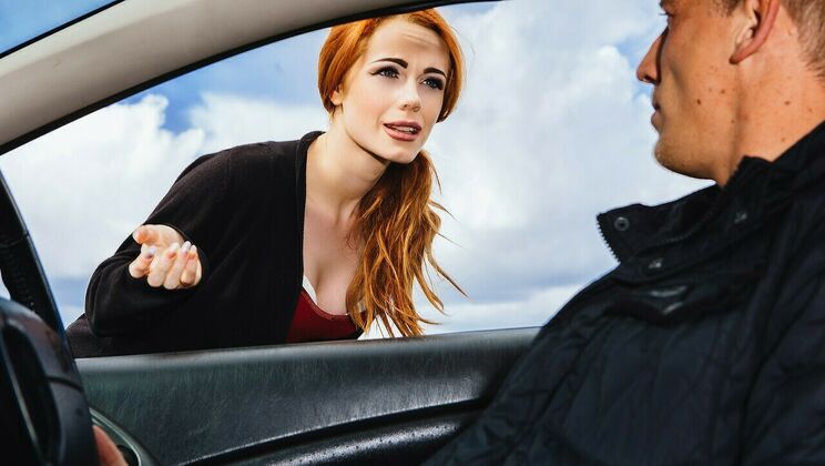 Ella Hughes Sucks Cock British Style