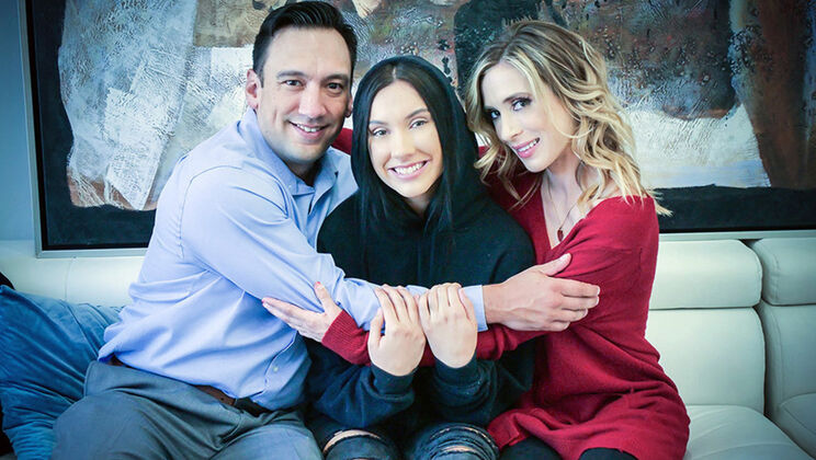 Naughty Stepmom and Young Girl