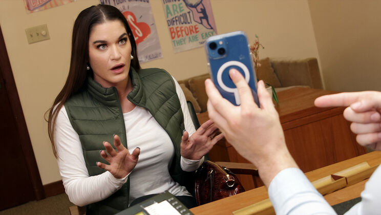 MILF Principal Gets Rough