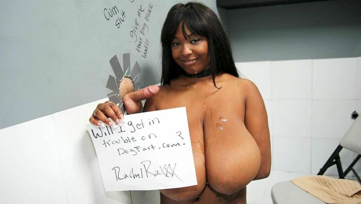 Rachel Raxxx's Big Tit Blowjob