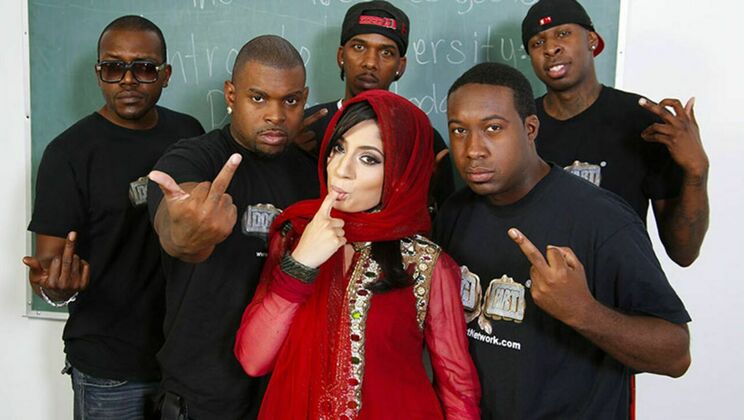 Big Cock Interracial with Nadia Ali