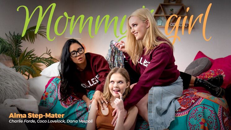 Stepdaughter Watches as Step-Mom Gets Intimate