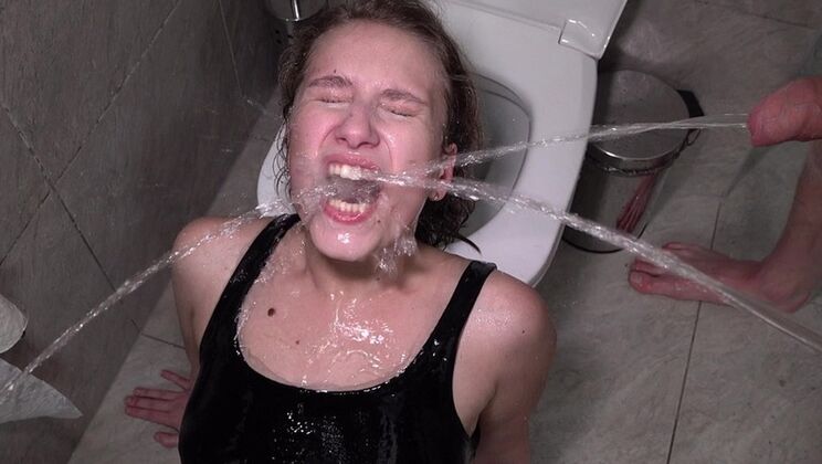 Marty Dope and Friends Give Anastasia the Ultimate Pissing, Drinking, and Washing Treatment