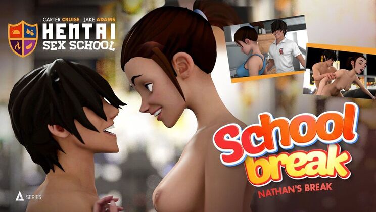 Nathan's Break - Steamy Hentai Sex School Episode 7