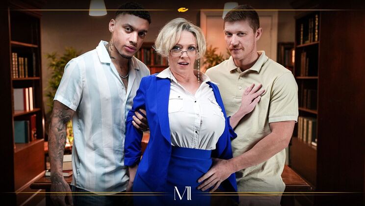 Big Tits, Bigger Cocks: A Library Blowjob Session