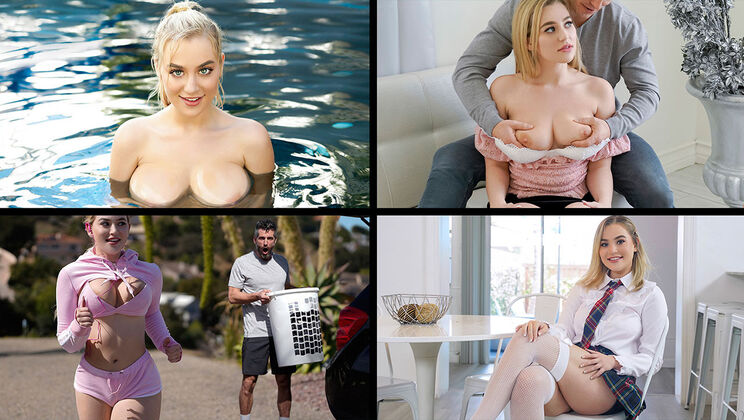 PAWG Blake Blossom's Best BJ & Facial Moments