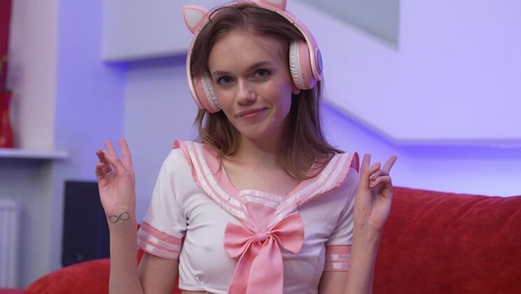 Italian Man's Big Cock for Skinny Teen's Ass