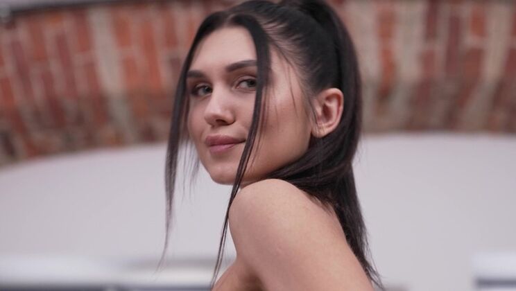 DP, Anal, and Facial for a Beautiful Brunette