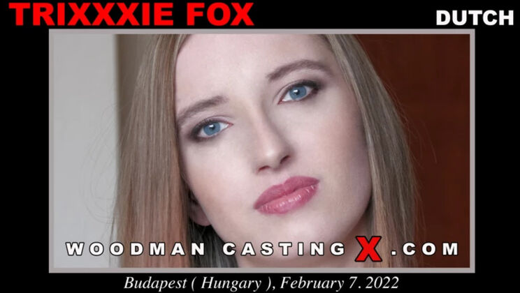 Trixxxie Fox Strips and Squirts in Hotel