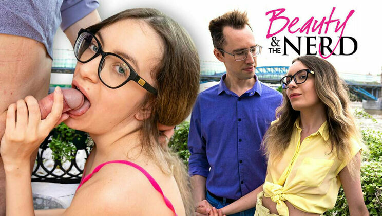Geeky Couple's Intense Kissing Leads to Hardcore Action
