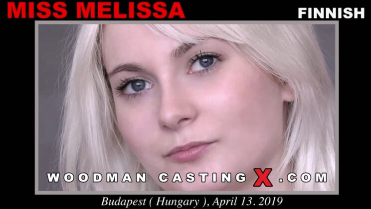 Young Blonde Melissa Licks Pussy and Gets Spanked