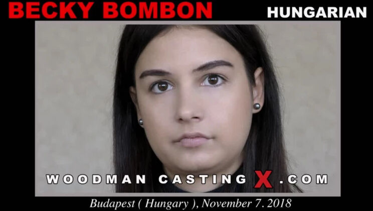 Becky Bombon Striptease Casting Video