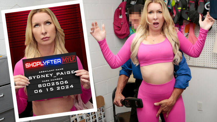 Bending the Rules with Blonde MILF Sydney Paige