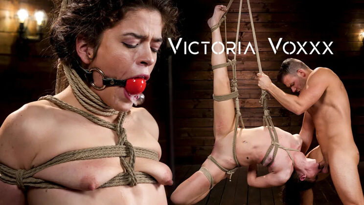 Tight Bondage with Latina Victoria Voxxx