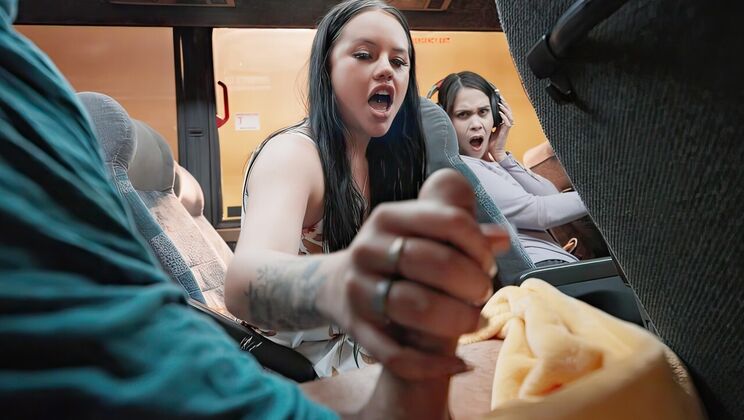 Blowjob on a Moving Bus