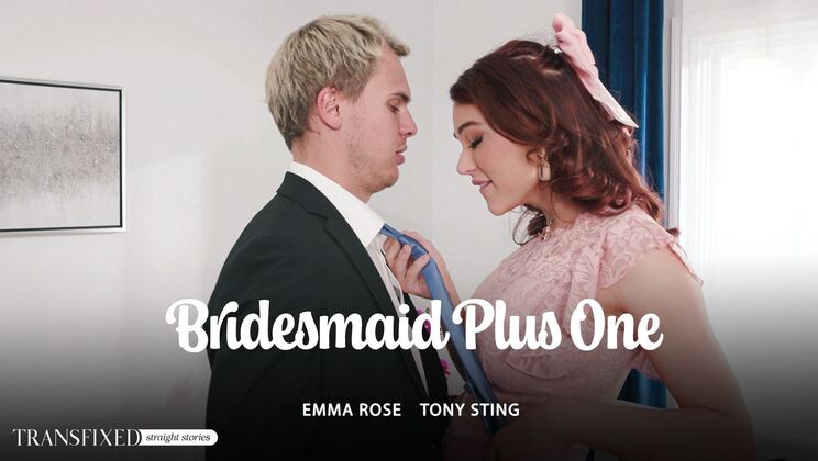 Bridesmaid Gets Gagged by Big Cock