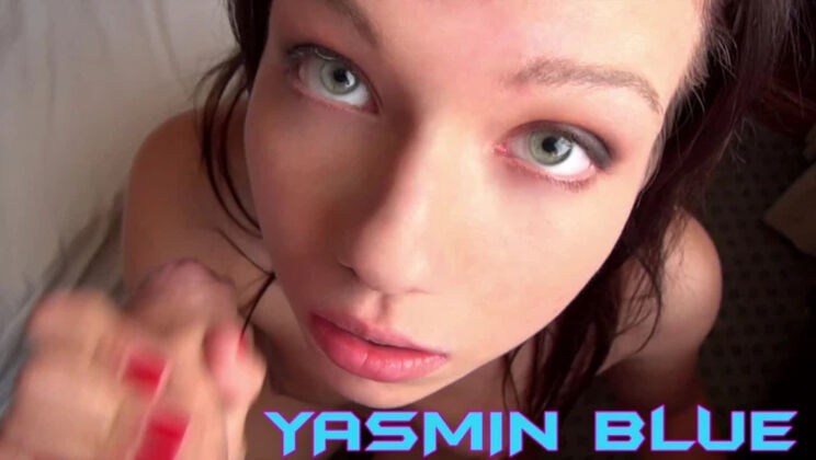 Yasmin Blue Skinny Teen DP & Pussy Licking