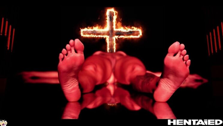 Demon Exorcism – Canela Skin Takes Anal & Creampie