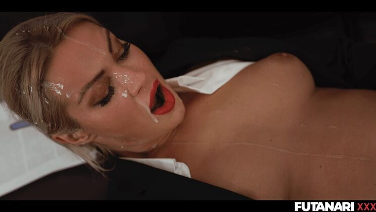 Cherry Kiss - Horny Businesswoman Fingering