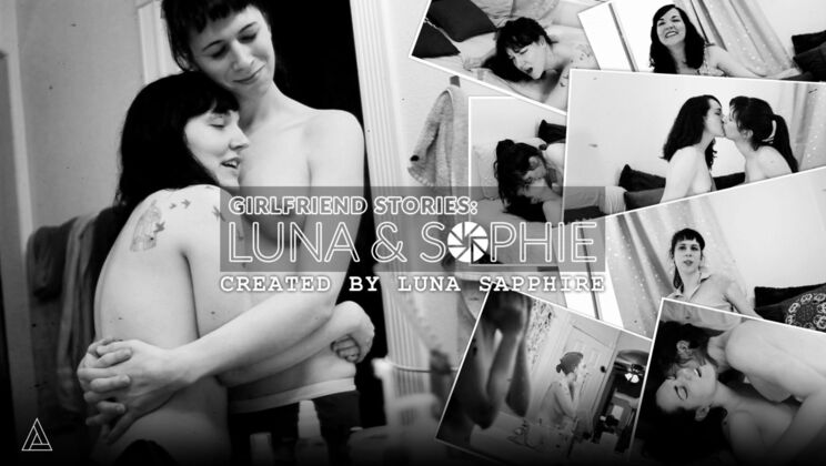 Brunette Babes Luna & Sophie Fingering & Pussy Licking