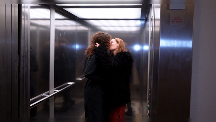 Sally B and July in a German Lesbian Fantasy